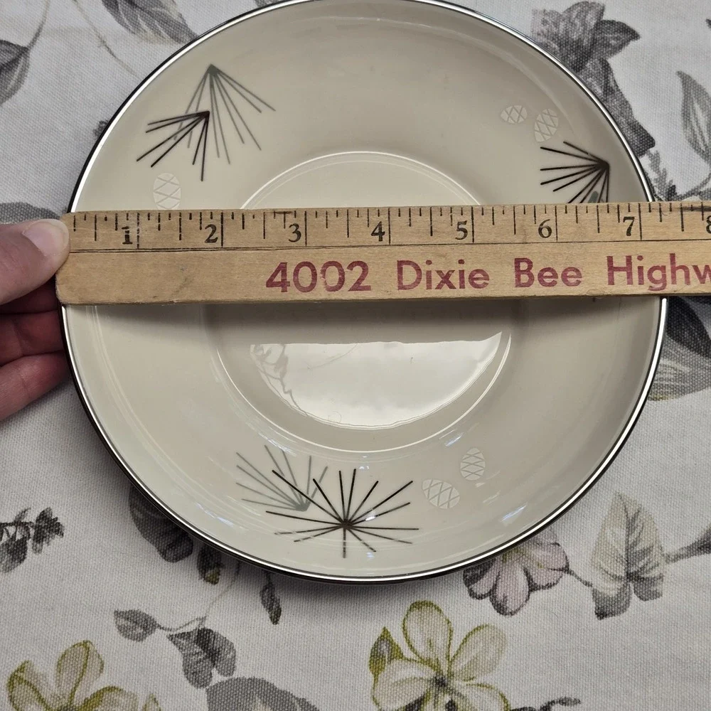 Franciscan SILVER PINE Atomic Coupe Soup Bowl 7 3/8